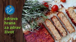 Veganska quotmesna veknaquot mitlof  video recept [upl. by Renba]