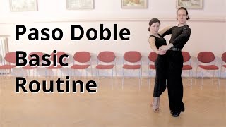 Paso Doble Basic Routine Membership Figures  Marts Smolko  Tina Bazykina [upl. by Sancha]