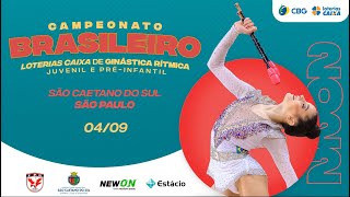 Campeonato Brasileiro Loterias Caixa de Ginástica Rítmica Juvenil e PréInfantil  Dia 6 [upl. by Innoj]