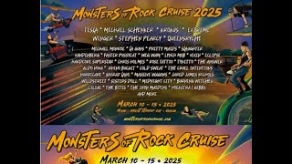 2025 Monsters Of Rock Cruise announced  TESLAMichael SchenkerExtremeQueensryche and more [upl. by Hadeis]