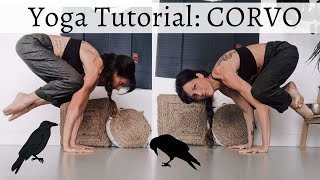 Yoga Tutorial Kakasana posizione del corvo [upl. by Wilkinson]