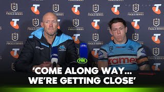 Development team v Dynasty team  Fitzy honest on Sharks showing  Press Conference  Fox League [upl. by Asert]