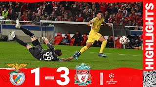 HIGHLIGHTS Benfica 13 Liverpool  KONATE MANE amp LUIS DIAZ ON TARGET [upl. by Wendell4]