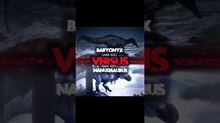 Nanuqsaurus VS Baryonyx  WIS  shorts trending fypシ edit jurassicworld paleontology paleo [upl. by Enyrehtak]