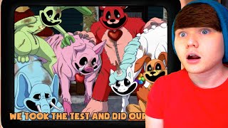 Take The Test by RecD  Miss Delight Catnap amp Smiling Critters Fan Song REACTION [upl. by Yardley]