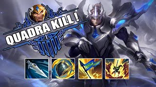 Jarvan IV MONTAGE  QUADRAKILLS [upl. by Eibloc]