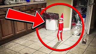 50 Elf on the shelf caught moving on camera walking amp talking 😱 [upl. by Yssirhc197]