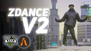 GTA V FiveM Custom Dances Animations  ZDance V2  FiveM Dances Emote [upl. by Dream174]