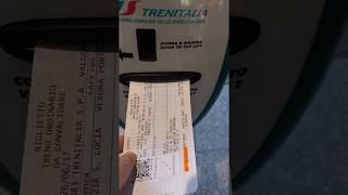 Trenitalia how to validate stamp a train ticket in Italy [upl. by Aihseket162]