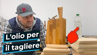 Che olio usare per il tagliere di legno Cura e manutenzione in pochi passaggi [upl. by Htnnek844]