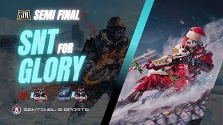 🏆 SnT FOR GLORY  SEMI FINAL  SENTINEL ESPORTS [upl. by Lrem]