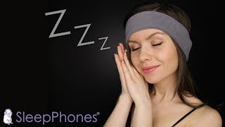 ASMR  SleepPhones Unboxing amp Review  Headphones for ASMR and Sleep [upl. by Alomeda814]