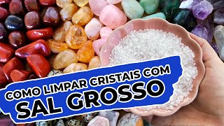 COMO LIMPAR CRISTAIS FÁCIL E RÁPIDO [upl. by Ailecra]