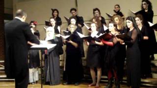 Ride by Nights  Benjamin Britten  Chicago Chamber Choir [upl. by Drareg]