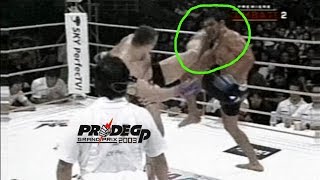 Minotauro vs Mirko CroCop 05  Pride GP  Grand Prix Final Conflict [upl. by Tallula]