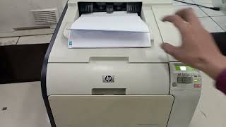 Printer Color Hp Laserjet CP2025 [upl. by Thorlay]