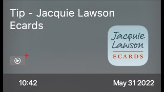 SCOM1156  Tip  Jacquie Lawson Ecards  Preview [upl. by Yelwar]