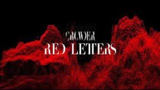 Crowder  Red Letters  Sofa King Karaoke [upl. by Ilaw]