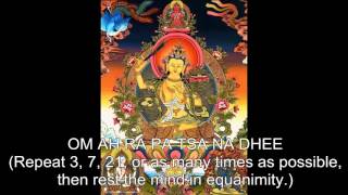 Prayer to Manjushri Jampelyang Glorious Wisdom’s Excellent Qualities  Tibetan Gang gi Lodre [upl. by Yarak238]