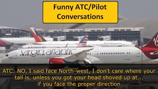 Best Funniest Pilot Air Traffic Control Conversations [upl. by Kleeman]