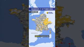 Météo du Dimanche 27 au Mardi 29 Octobre 2024 [upl. by Scoville]