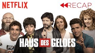 Haus des Geldes  Teil 1 und 2 Recap  Netflix [upl. by Alywt]