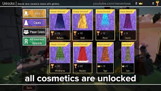 1141j How to get all unlockables cosmetics in Pummel Party Unlock All [upl. by Arualana]