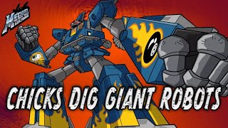 Megas XLR Theme Song  quotChicks Dig Giant Robotsquot by Fight Your Foes [upl. by Rosalynd]