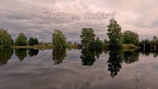 Beautiful Klarälven Karlstad in Sweden [upl. by Enirual]