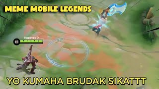 MEME ABSURD MOBILE LEGENDS IQ WARGA EPIC EPS 2 [upl. by Eednas94]