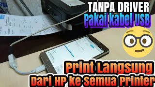 Cara Print dari Hp ke semua merek Printer  How To Print From Your Phone [upl. by Bainter]