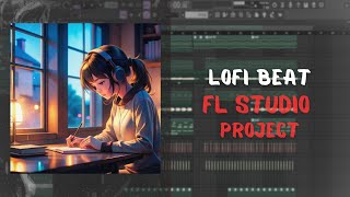 LoFi Beat  Chill  Fl Studio Project ✨ 2024 [upl. by Fagaly141]