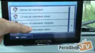 Gps Foston FS707dt com TV Digital e Câmera de Ré c iGO Primo [upl. by Libyc427]