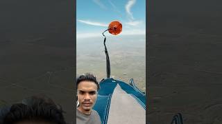 paragliding skydiving flying fly parachute travel bungeejump bungeejumping viralvideo [upl. by Viddah138]