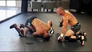 ALEX PEREIRA VS SEAN STRICKLAND  FULL SPARRING FOOTAGE [upl. by Siramad]