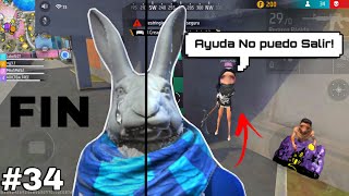 Encerrando a jugadores con PAREDES en FREE FIRE 34 están dentro de la pared 🤣 [upl. by Dom]