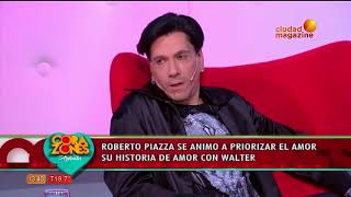 Roberto Piazza quotCon Walter somos una pareja abiertaquot [upl. by Gersham]