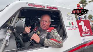 Ricky Johnson PreRace Day Interview at KNfilters 4th SCORE Baja 400 Presented by VPRacingFuel [upl. by Ettari]