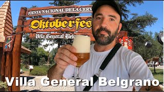 Villa General Belgrano  el PUEBLO CERVECERO de CORDOBA 🍺 [upl. by Ennoitna]