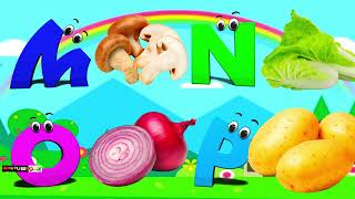 Vegetables song  phonic for Kid  baby Song  Sound nursery song for kids babyshark [upl. by Ahsiaa]