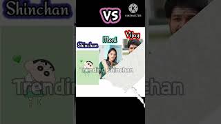 Shinchan vs moni vs vijay 😍😍shinchan shorts tamil song subscribe like comment [upl. by Nyletac]