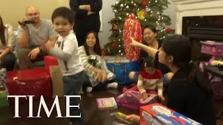 The Best Kids Reactions To Opening Chrismas Presents  TIME [upl. by Einal161]