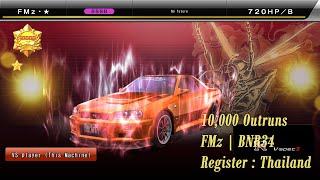 Wangan Midnight Maximumtune 6RR  10000★  FMz•★  BNR34 [upl. by Yesnyl]