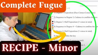 Improvise a Complete Fugue Improvisation in Minor 15 [upl. by Vadnee]