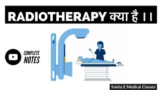 Radiotherapy  Oncology  Hindi [upl. by Hnah973]