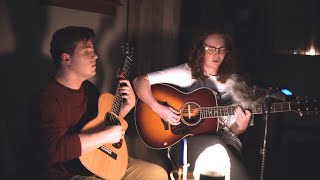 Hey Ma  Bon Iver Acoustic Cover by Chase Eagleson and SierraEagleson [upl. by Nelyak]