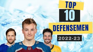 Ranking The Top 10 Best Defensemen In The NHL 202223 Season [upl. by Skyler521]