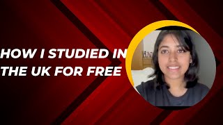 How I studied in the UK for Free Masters in UK English Literature [upl. by Parlin]