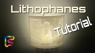 Tutorial  3D Print Your Own Lithophanes [upl. by Rehptsirhc97]