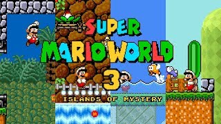 Super Mario World 3  Islands of Mystery W1  Super Mario World ROM Hack スーパーマリオワールド [upl. by Anauqat454]